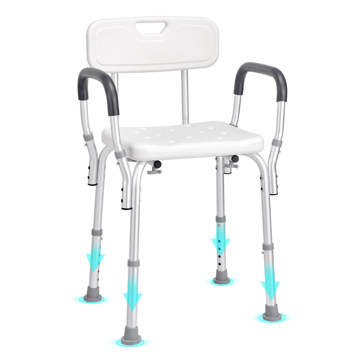 350 lbs Shower Chair with Back
