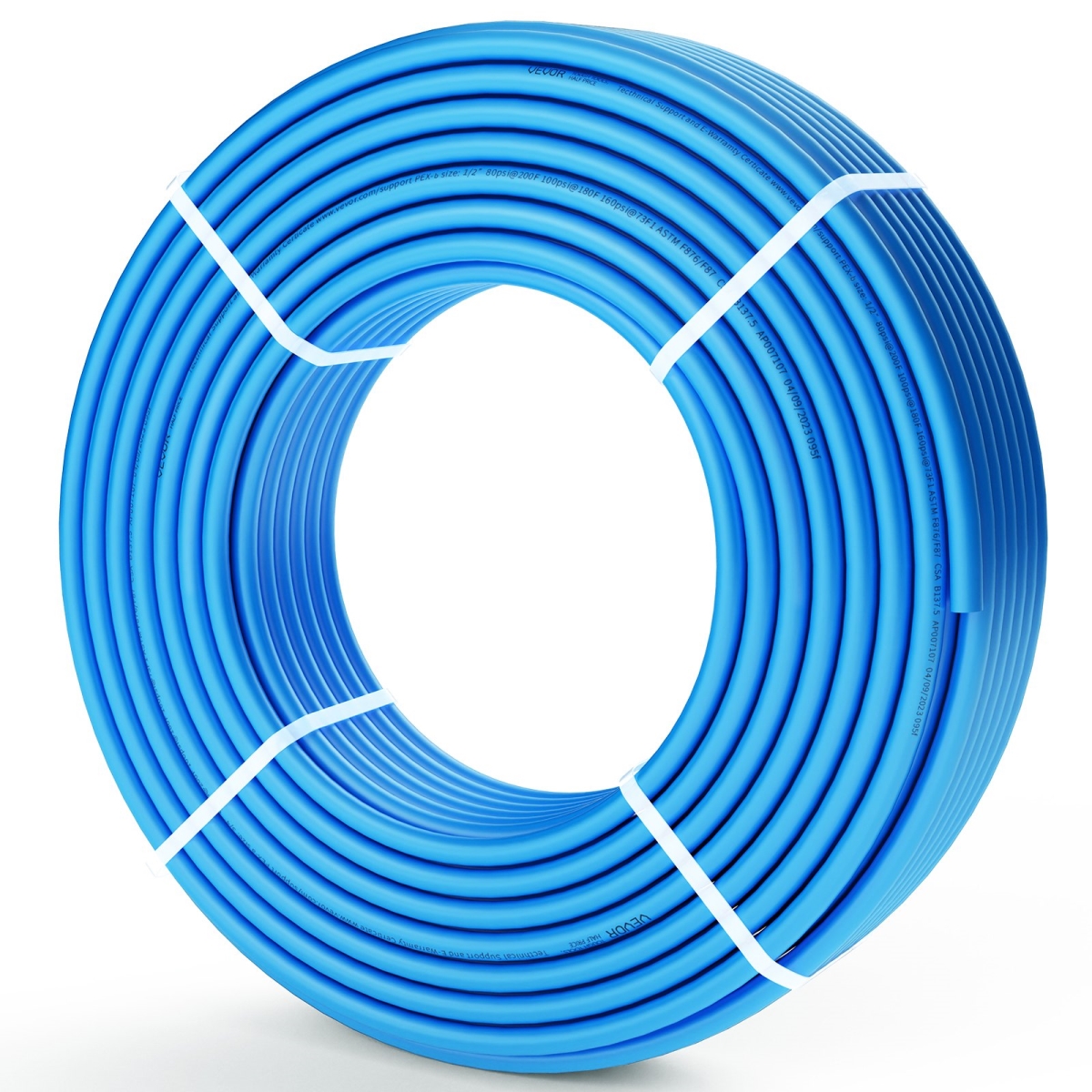 PEXBGLS300FTRS1ZMV0 0.5 in. Pex-B Flexible Pipe Tubing for Potable Water, Blue