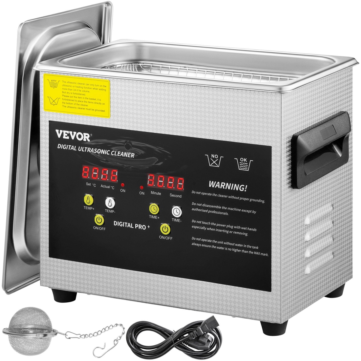 QXJ3LCSB-200W0001V1 3 Liter Upgraded Ultrasonic Cleaner