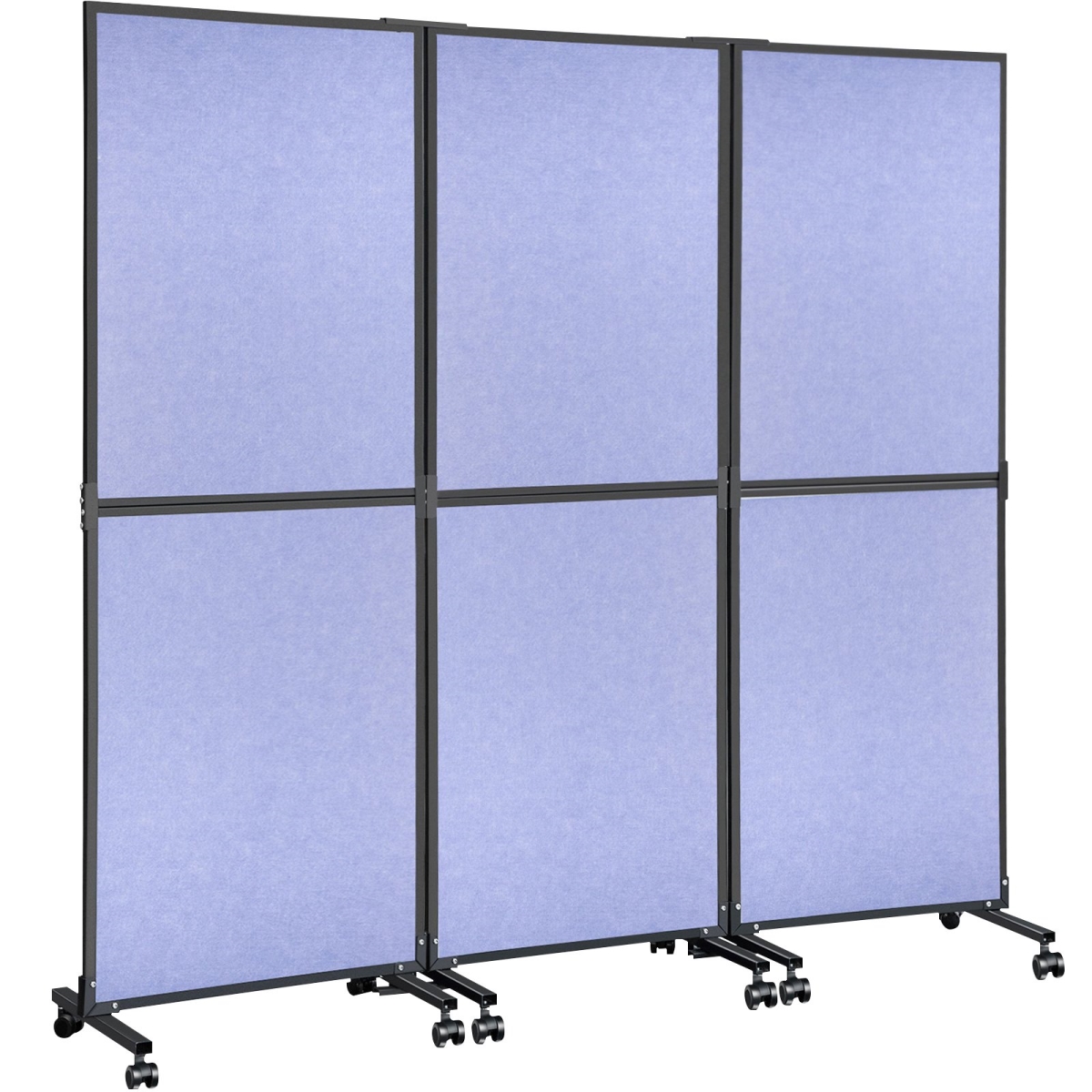 Picture of Vevor LDSGYPF7266SPGLS1V0 72 x 66 in. Acoustic Room Divider&#44; Steel Blue - Pack of 3