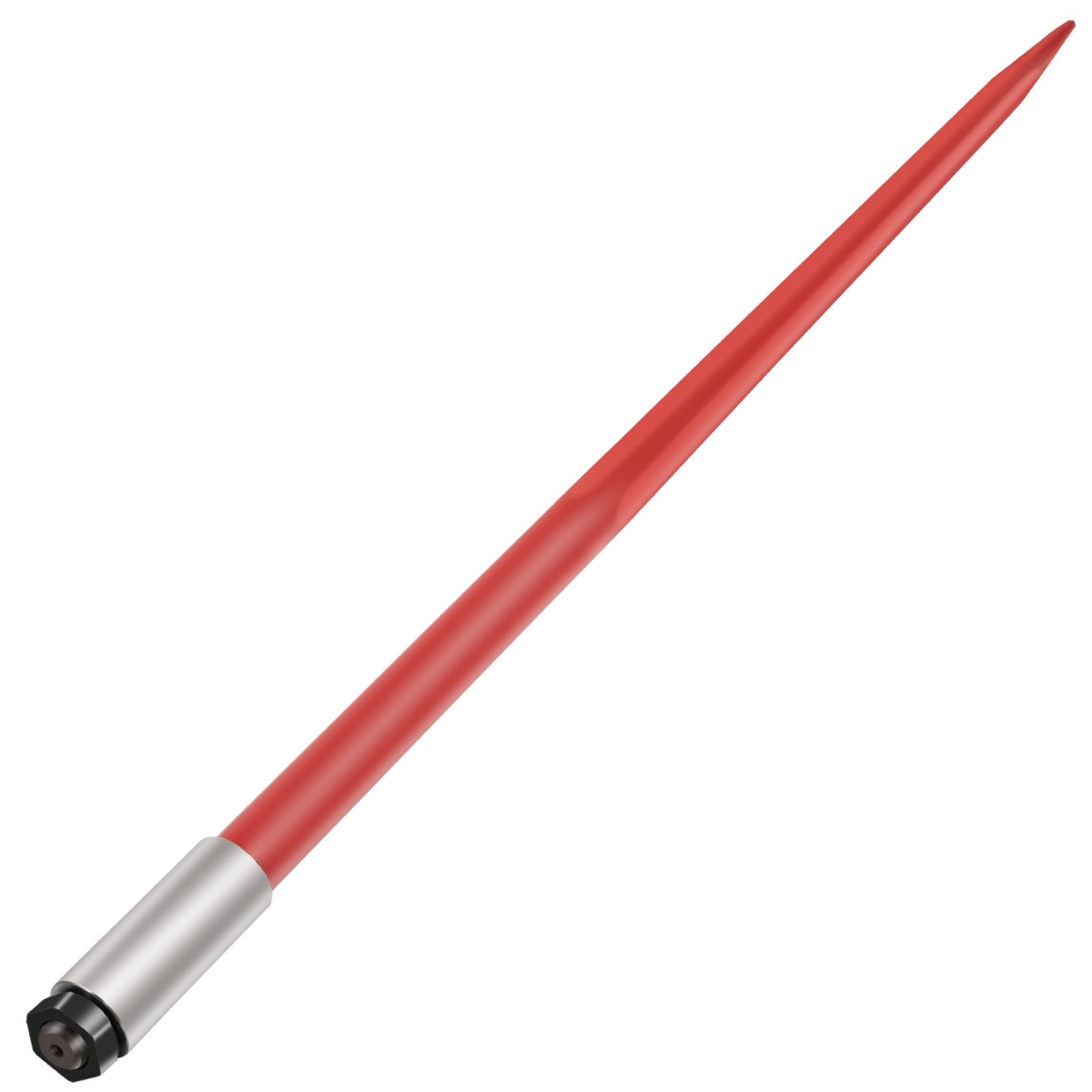 49 in. 4500 lbs Hay Bale Spear, Red
