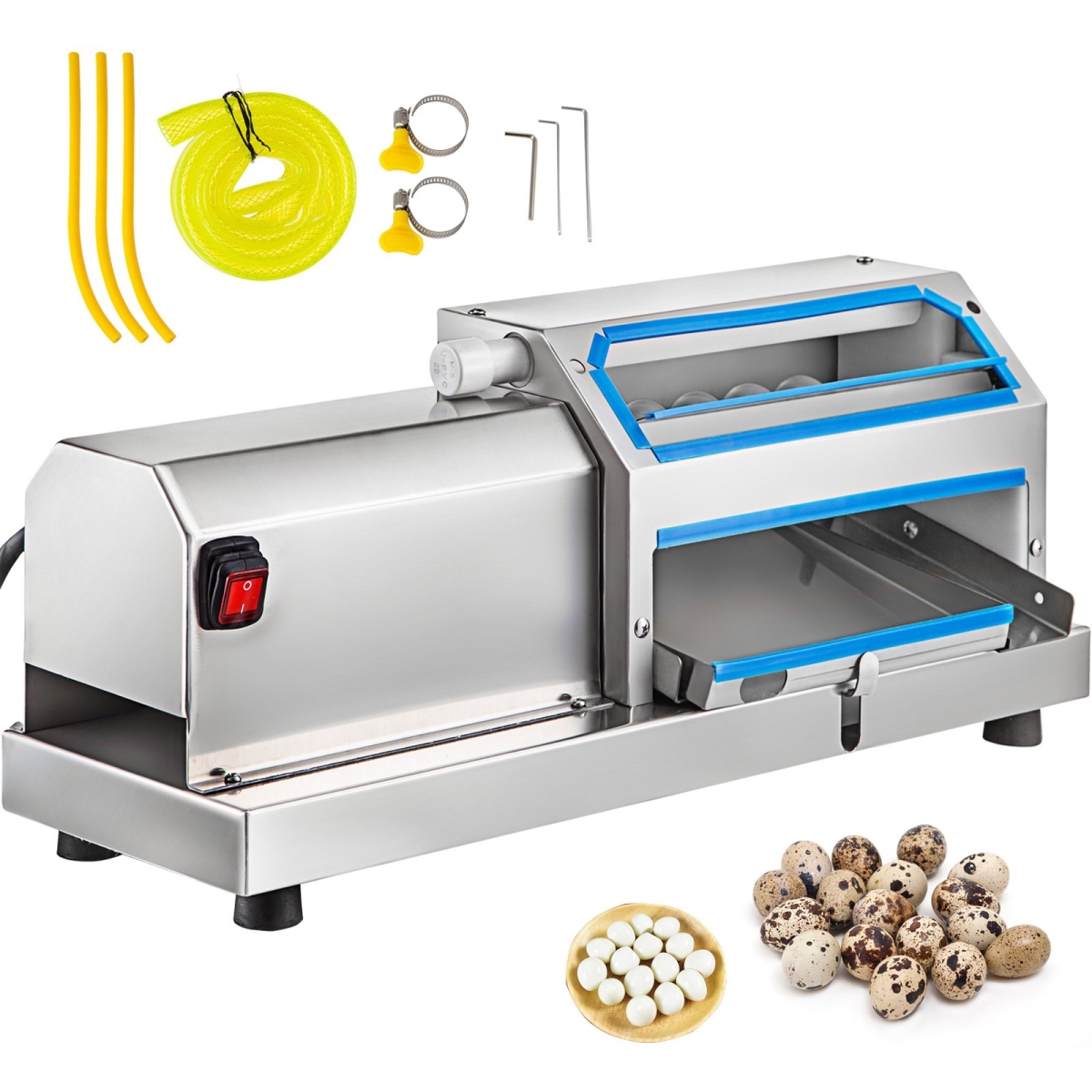 Picture of Vevor BKJ25W00000000001V1 Quail Egg Peeler Machine - 60 kg per Hour