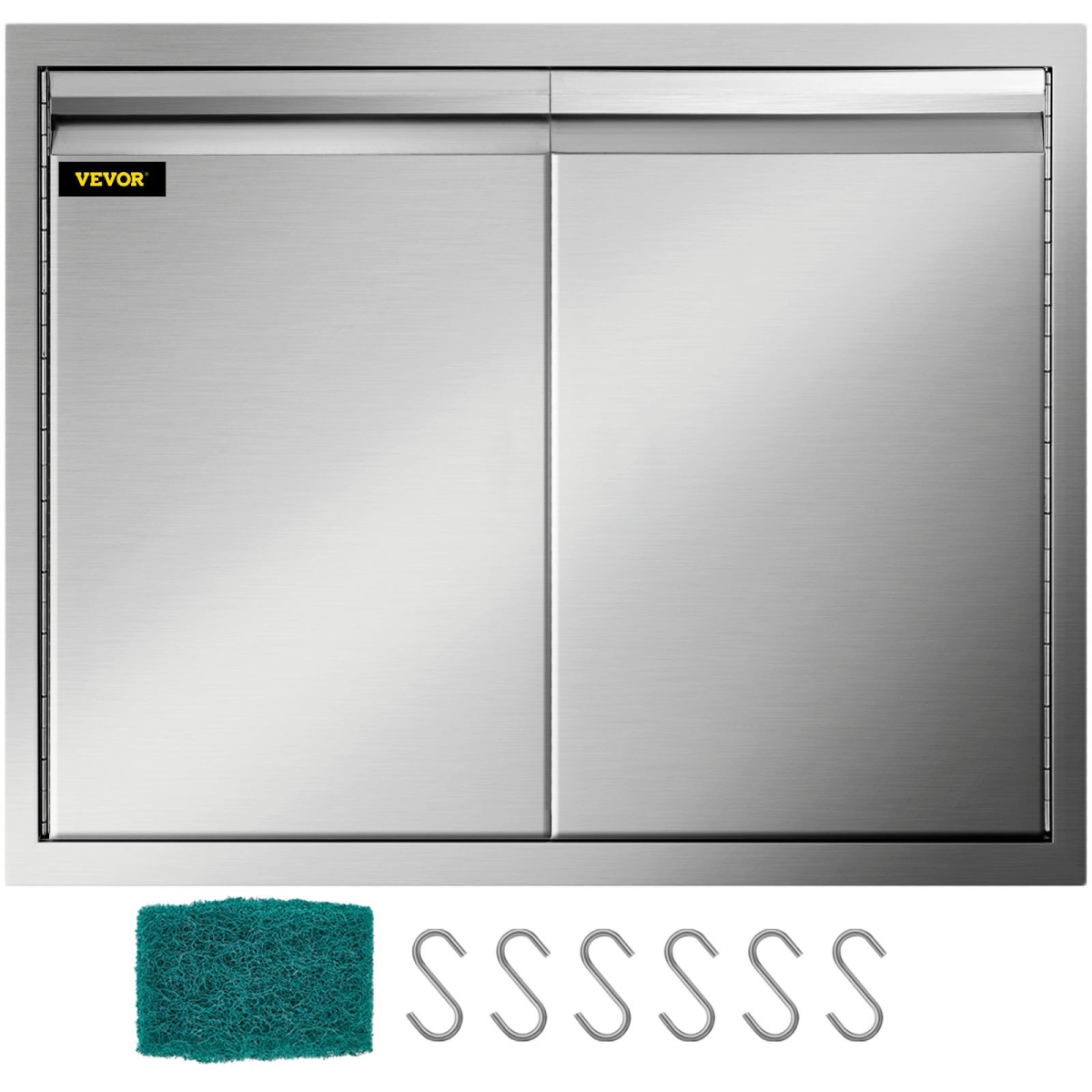 Picture of Vevor BXGCGMSC30W21HIN1V0 30 x 21 in. Double Access Kitchen Door&#44; Silver