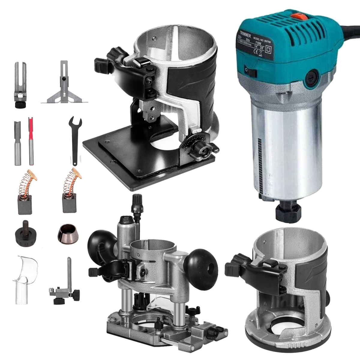 KCJSCMGXBJ3JT0001V1 1.25 HP Compact Router with Fixed Base