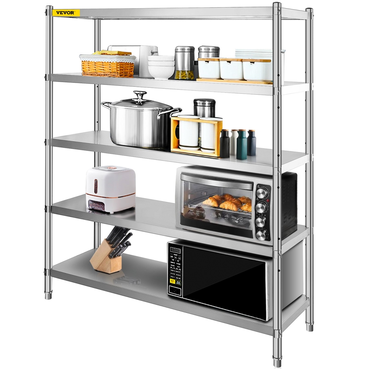 BXGHJYCCBD725ZZFTV0 1650 lbs 5-Tier Storage Shelving Unit