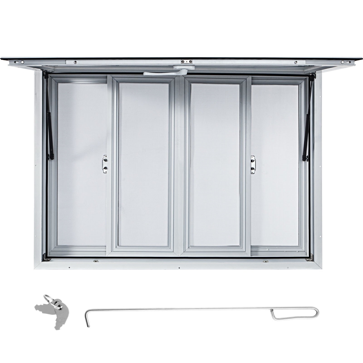 Picture of Vevor SCFWCKYCB5333TX4GV0 53 x 33 in. Aluminum Alloy Food Truck Service Window