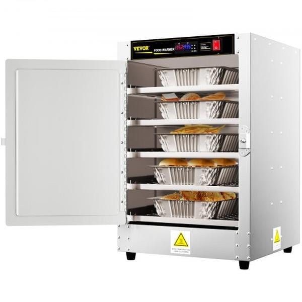 Picture of Vevor BWJLCMC5110V4SIQCV1 19 x 19 x 29 in. Concession Hot Box Food Warmer with 110V UL Listed Water Tray