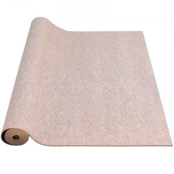 6 x 23 ft. Marine Boat Carpet for Boats Waterproof, Light Brown
