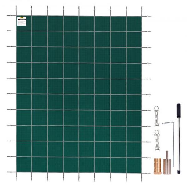 Picture of Vevor YYCMWB12X24FTKGZ9V0 14 x 26 ft. Rectangular Winter Pool Cover with Triple Stitched&#44; Green