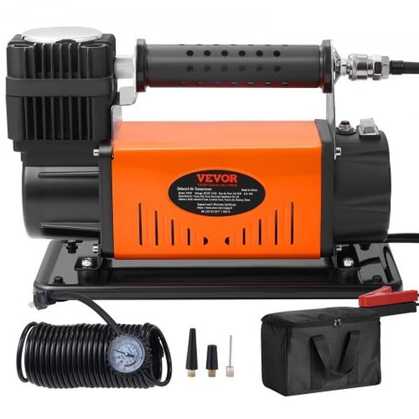 CZKQ12V150PSIOQUPV9 12V Air Compressor Heavy Duty with 150 PSI Offroad Air Compressor Portable Truck Tire Inflator Air Pump -  Vevor