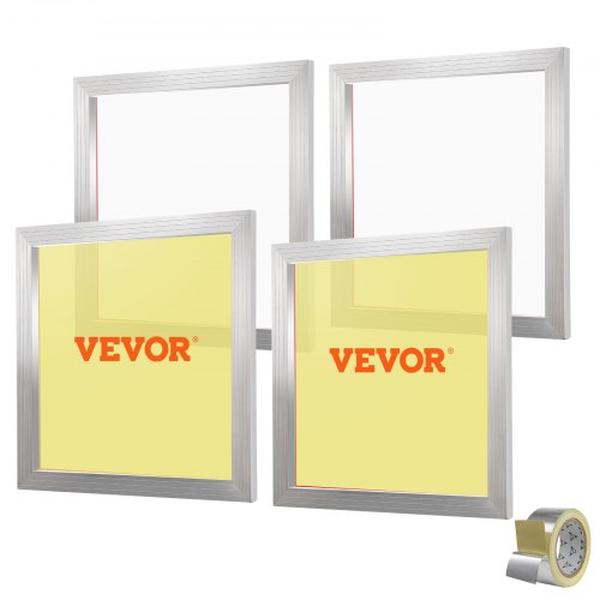 Picture of Vevor SYKJD41102020DC8SV0 20 x 20 in. Screen Printing Kit with Aluminum Silk Screen Printing Frame - 4 Piece