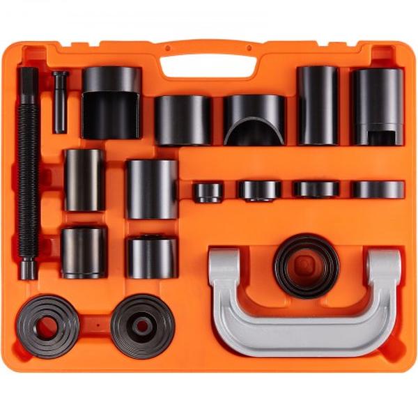 Ball Joint Press Kit with C-Press Ball Joint Tool & Automotive Repair Kit - 21 Piece