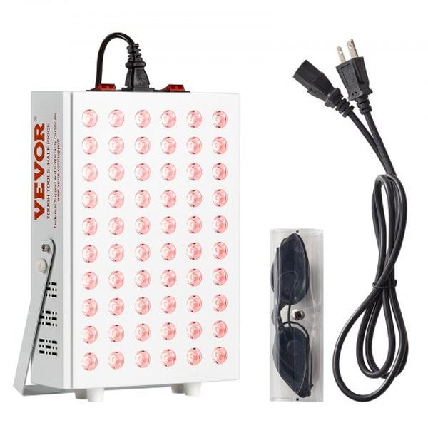 Picture of Vevor YSZDXHGZLMBH1S7N3V1 60 High Power Dual-Chip LED Red Light Therapy for 80W Body Face