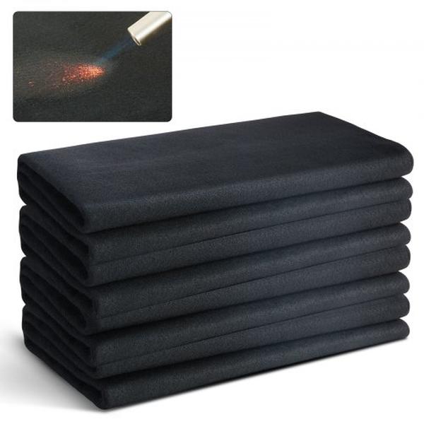 Picture of Vevor TXWDHTHS4JWTYV64QV0 37 x 36 in. Carbon Felt Flame Retardant Welding Blanket - Pack of 4