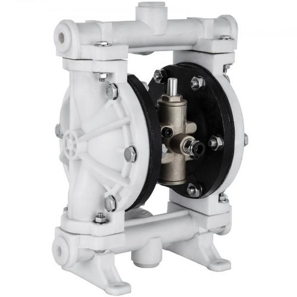 Picture of Vevor YBGMBQBY-15PP0001V0 0.5 in. Inlet & Outlet Polypropylene Body Air-Operated Double Diaphragm Pump with 13.2 GPM & Max 120PSI PTFE Diaphragm