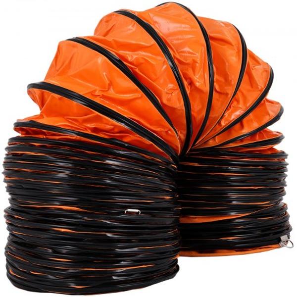 32 ft. Duct Hosing PVC Flexible Ducting Hose for 12 in. Utility Blower Ventilation Exhaust Fan