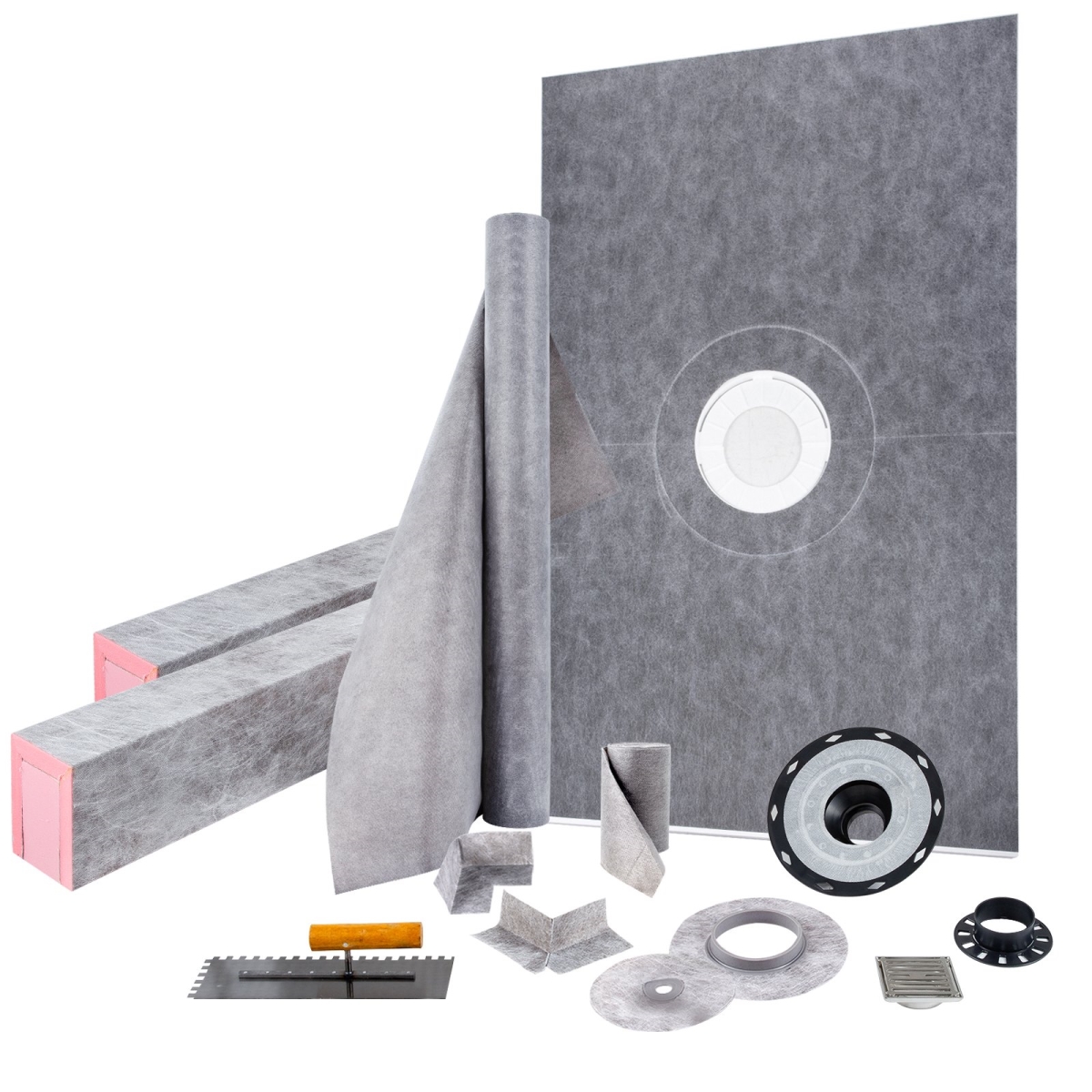 Picture of Vevor LYDZT48X72ABSQIJUV0 48 x 72 in. Shower Curb Kit