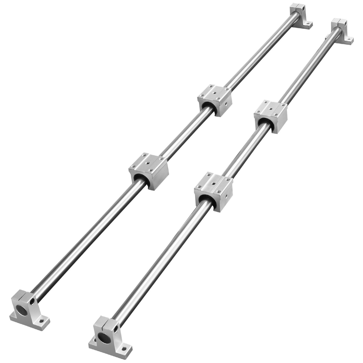 ZXH20MM1000MMMZ3DV0 39.4 in. Linear Guide Rail Set - 2 Piece