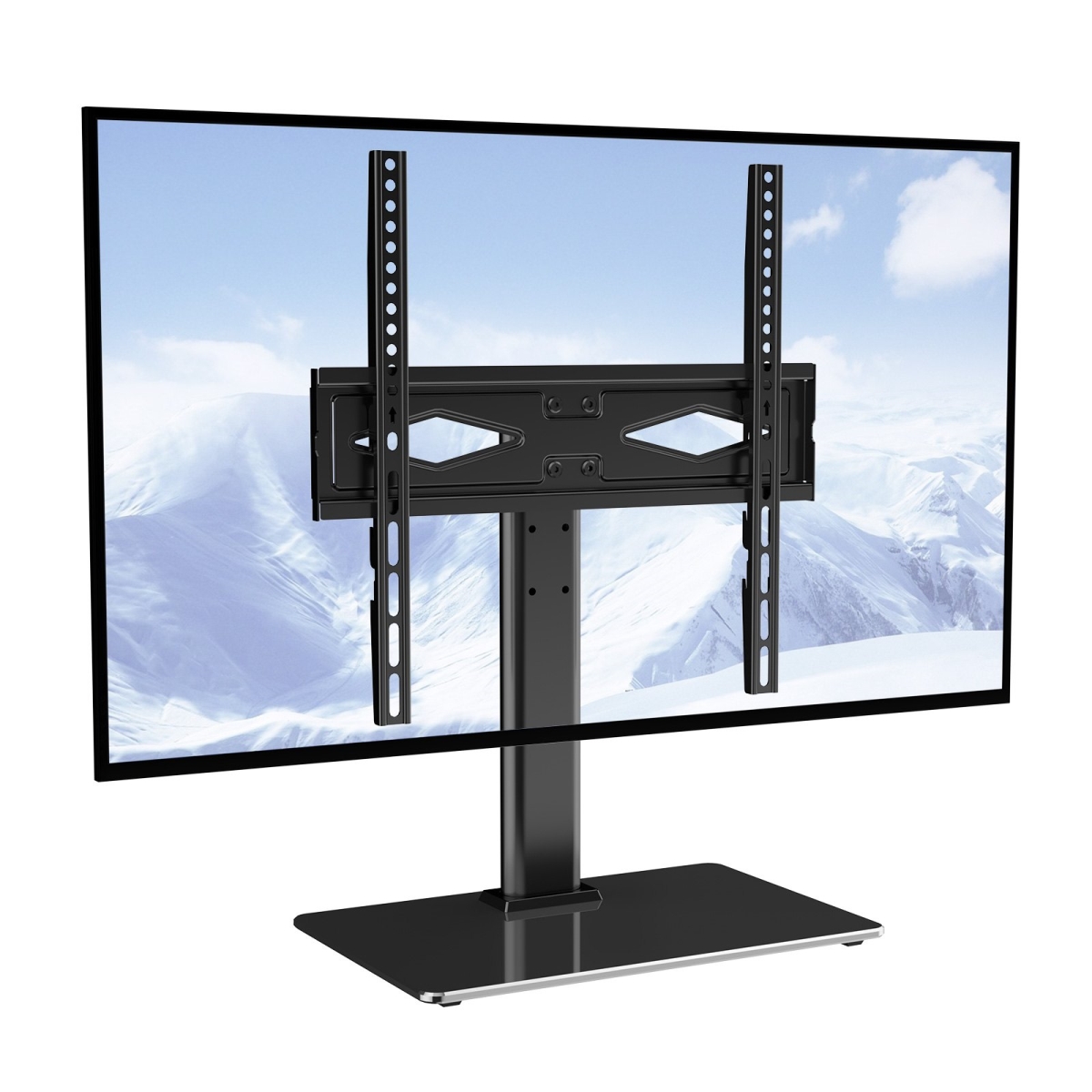 Picture of Vevor LDDSZJGDZXG55I5UNV0 Swivel Universal TV Stand for 32 to 55 in. TV