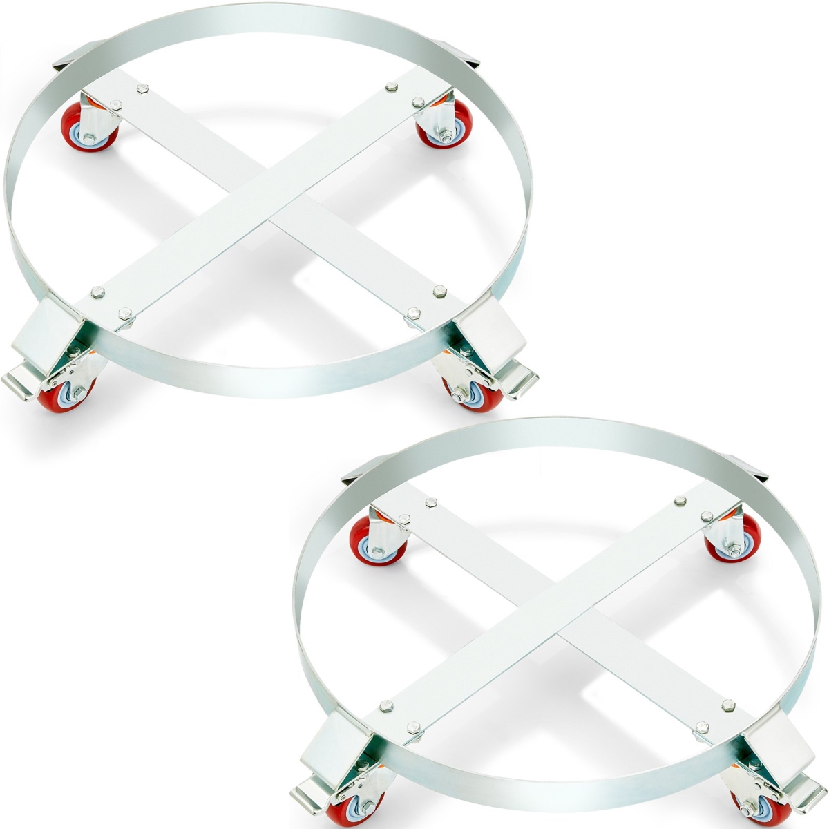 55 gal Heavy Duty Drum Dolly - 2 Piece