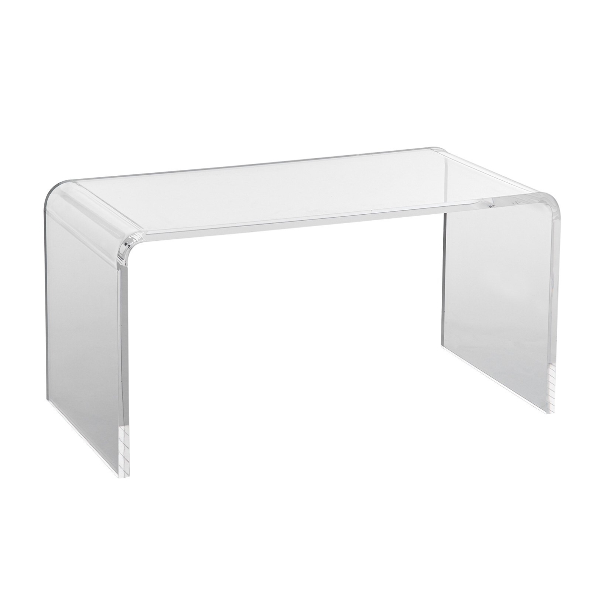 Picture of Vevor YKLKFZXTMSDGUZ3PAV0 16.3 in. C-Shaped Clear Acrylic End Table