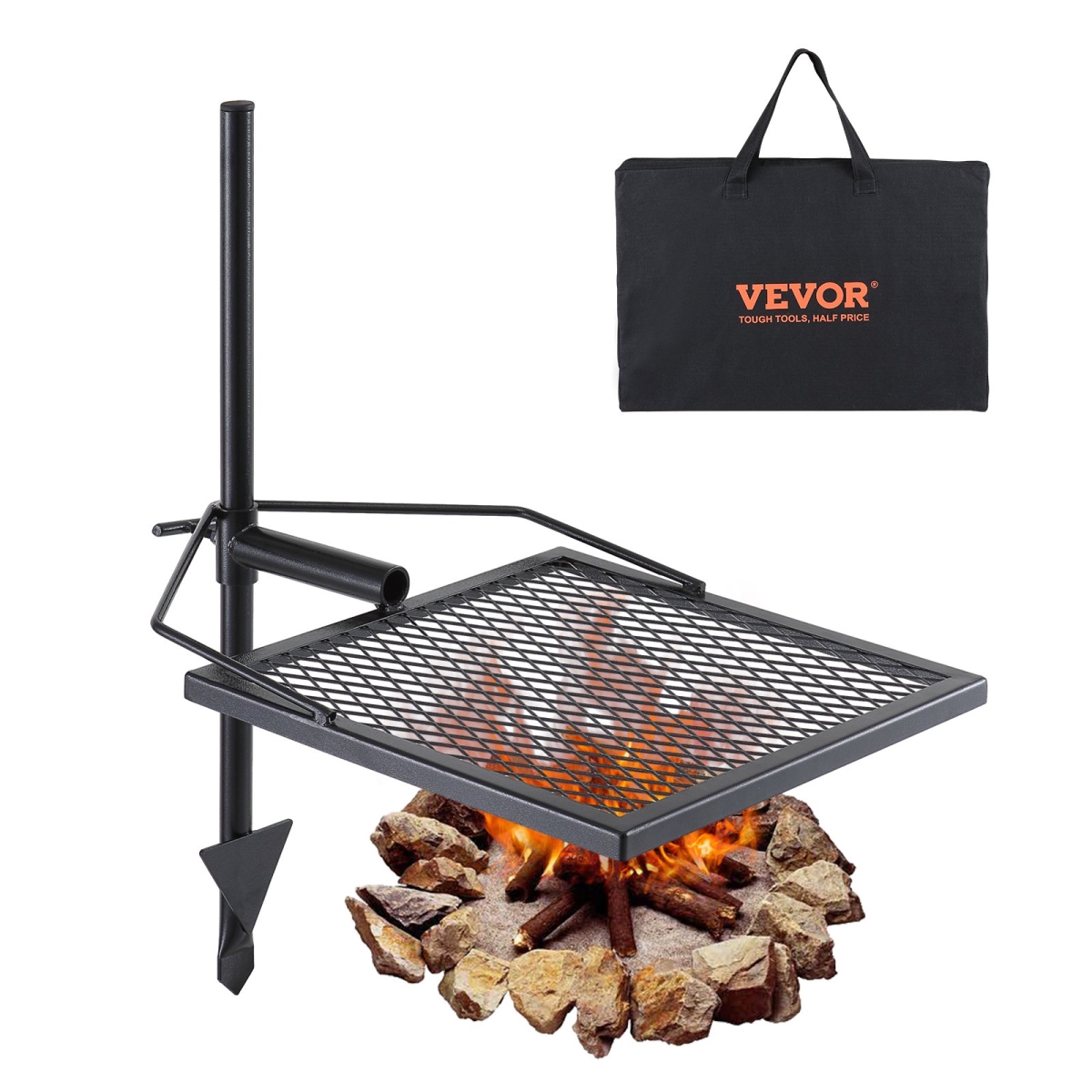 LSYYKJDGL1616U3A5V0 Swivel Campfire Grill