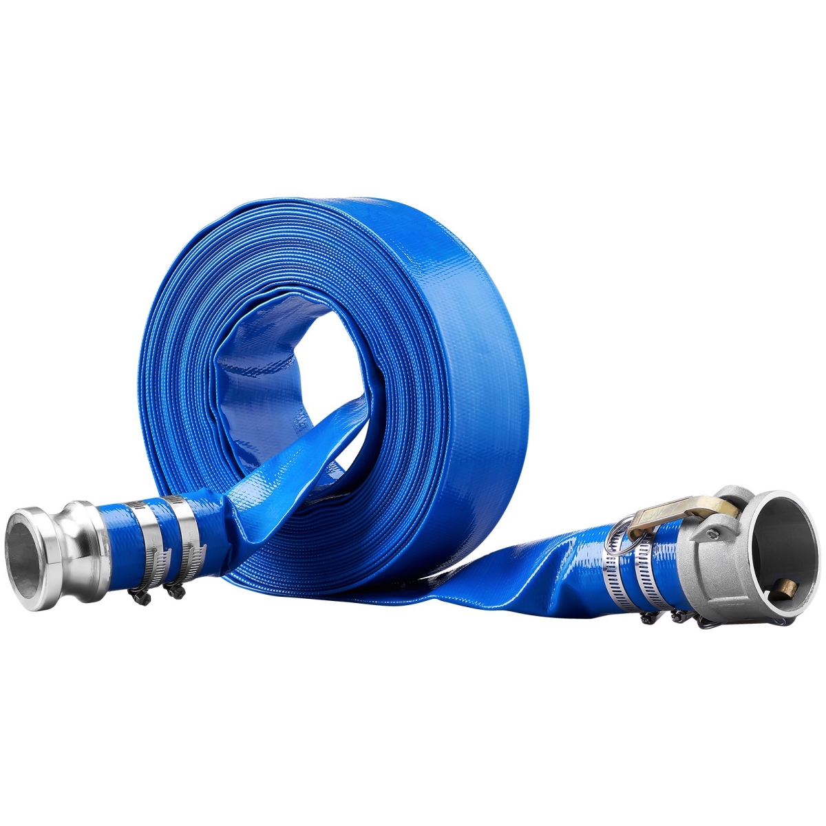 2 in. x 50 ft. Backwash Hose, Blue