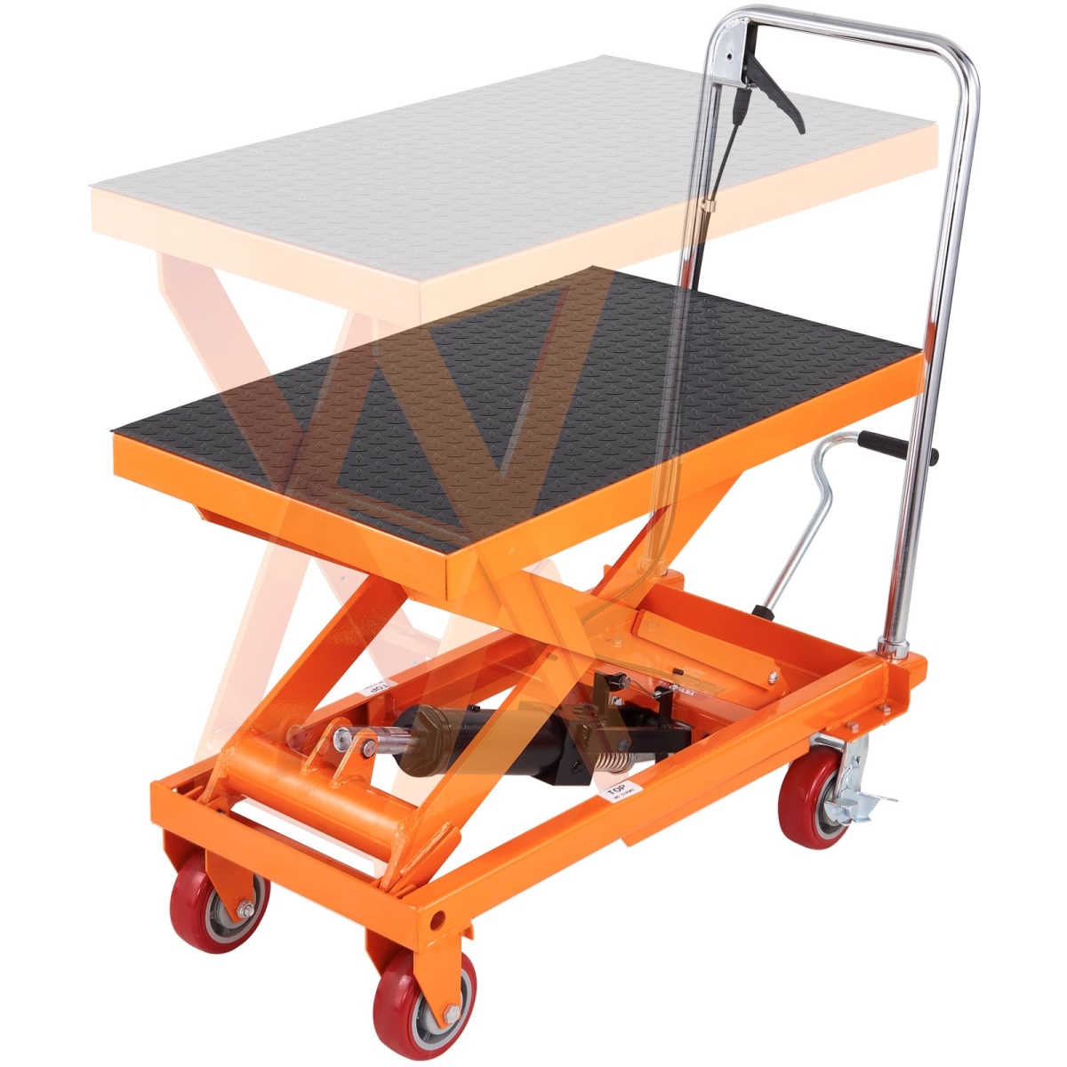DJYYSJPTCCS5J6HCSV0 1100 lbs Hydraulic Lift Table Cart