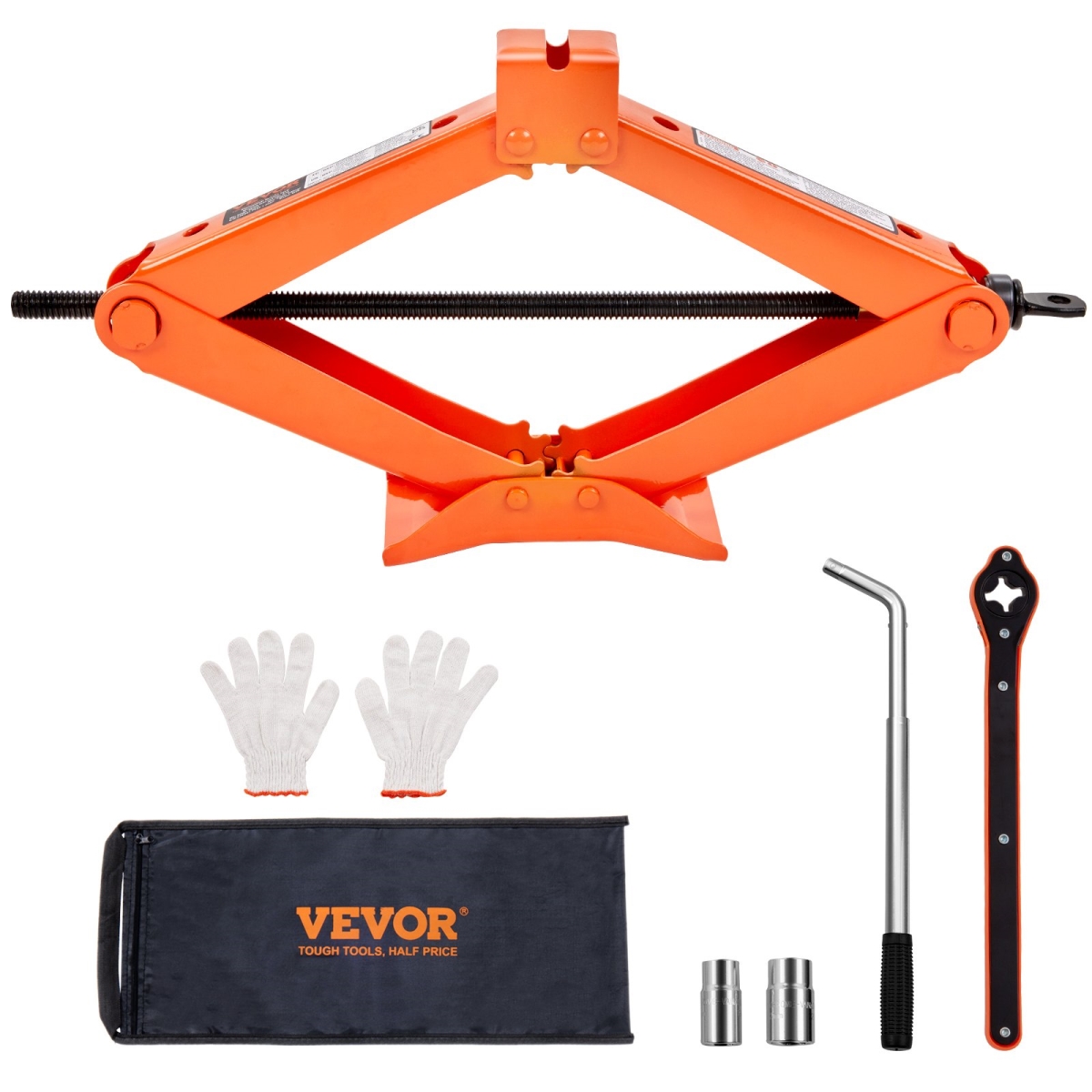 JSQJDJB155112Z9S3V0 2.5 Ton Scissor Jack