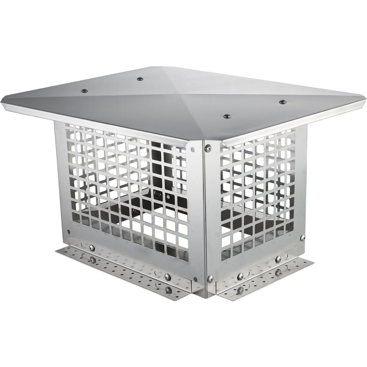 Picture of Vevor BXGFXPDYDGYS7SWWCV0 13 x 9 in. Chimney Cap&#44; Silver