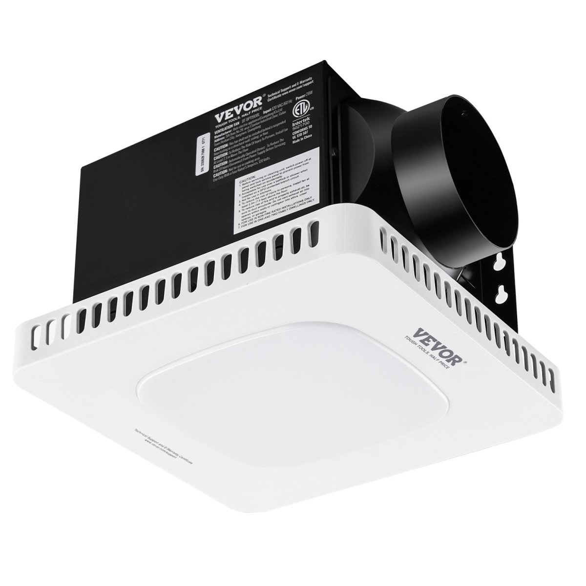 Picture of Vevor DDYSPQSWS110CK7N0V1 110 CFM Bathroom Exhaust Fan