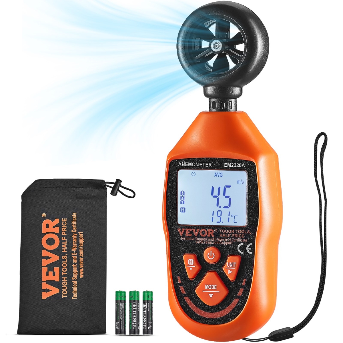 YTSFSJ6ZFSBX67P00V9 Replacement Handheld Anemometer