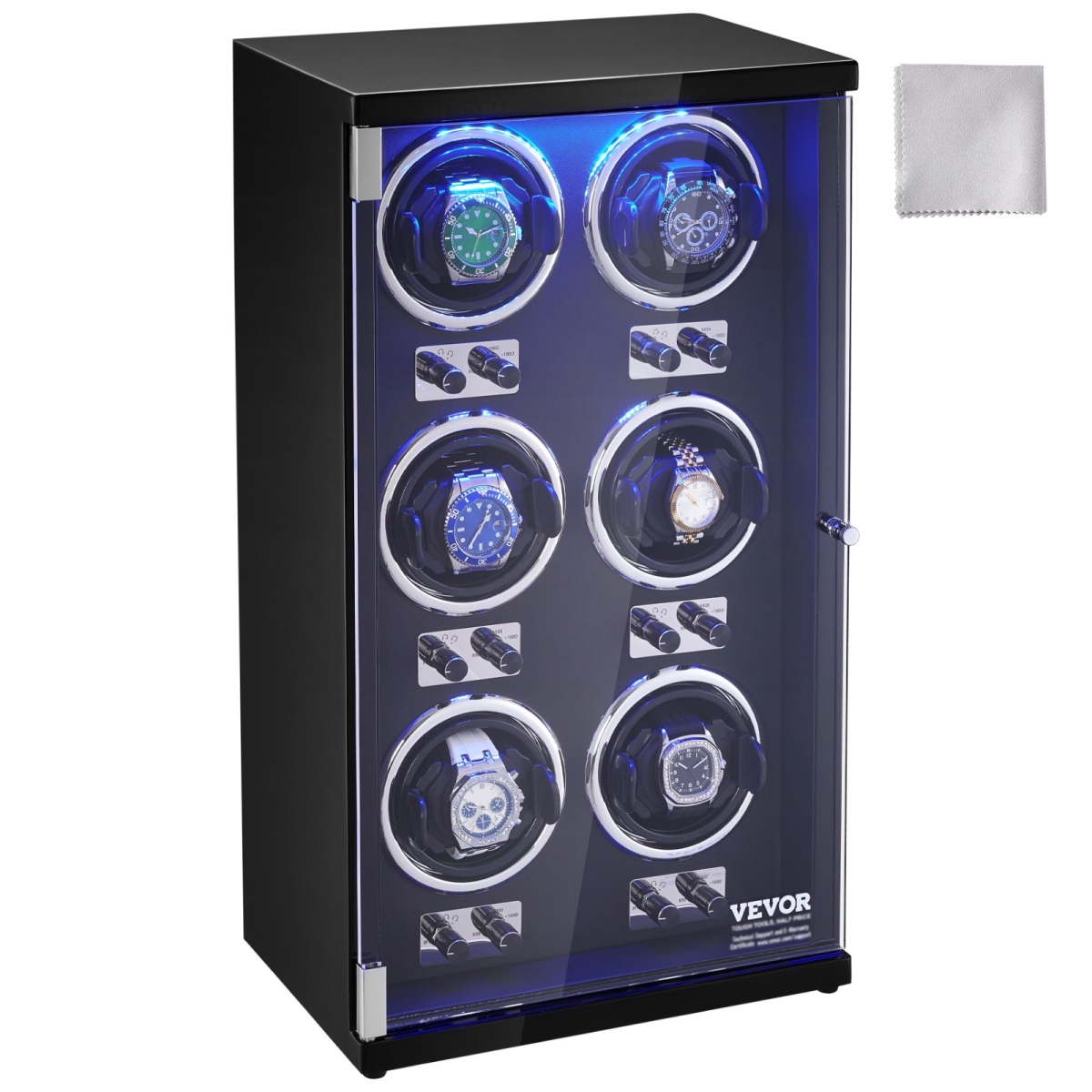 SBZDSLH6Z0009EZVIV1 Black PU Watch Winder