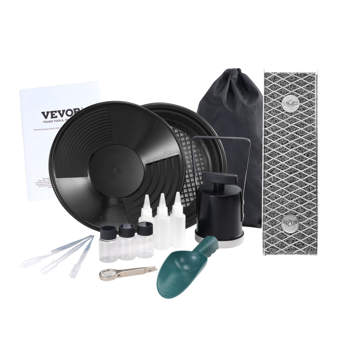 TJC12YC35YCL576TXV0 Mini Sluice Box Gold Panning Kit