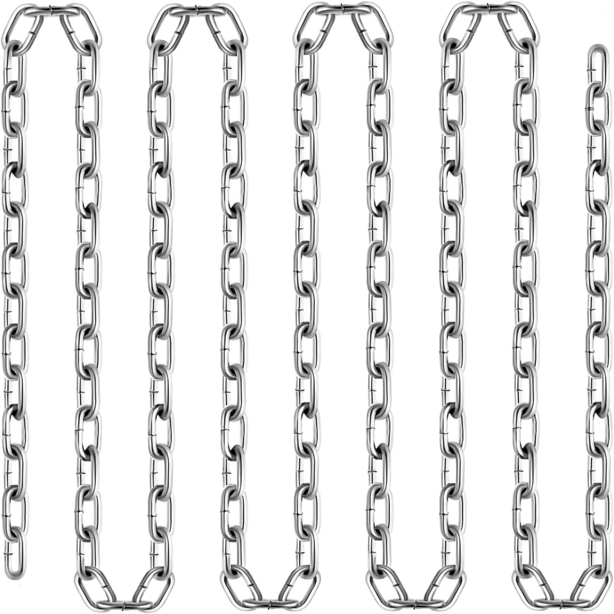 0.18 in. x 100 ft. Zinc Plated Grade 30 Proof Coil Chain