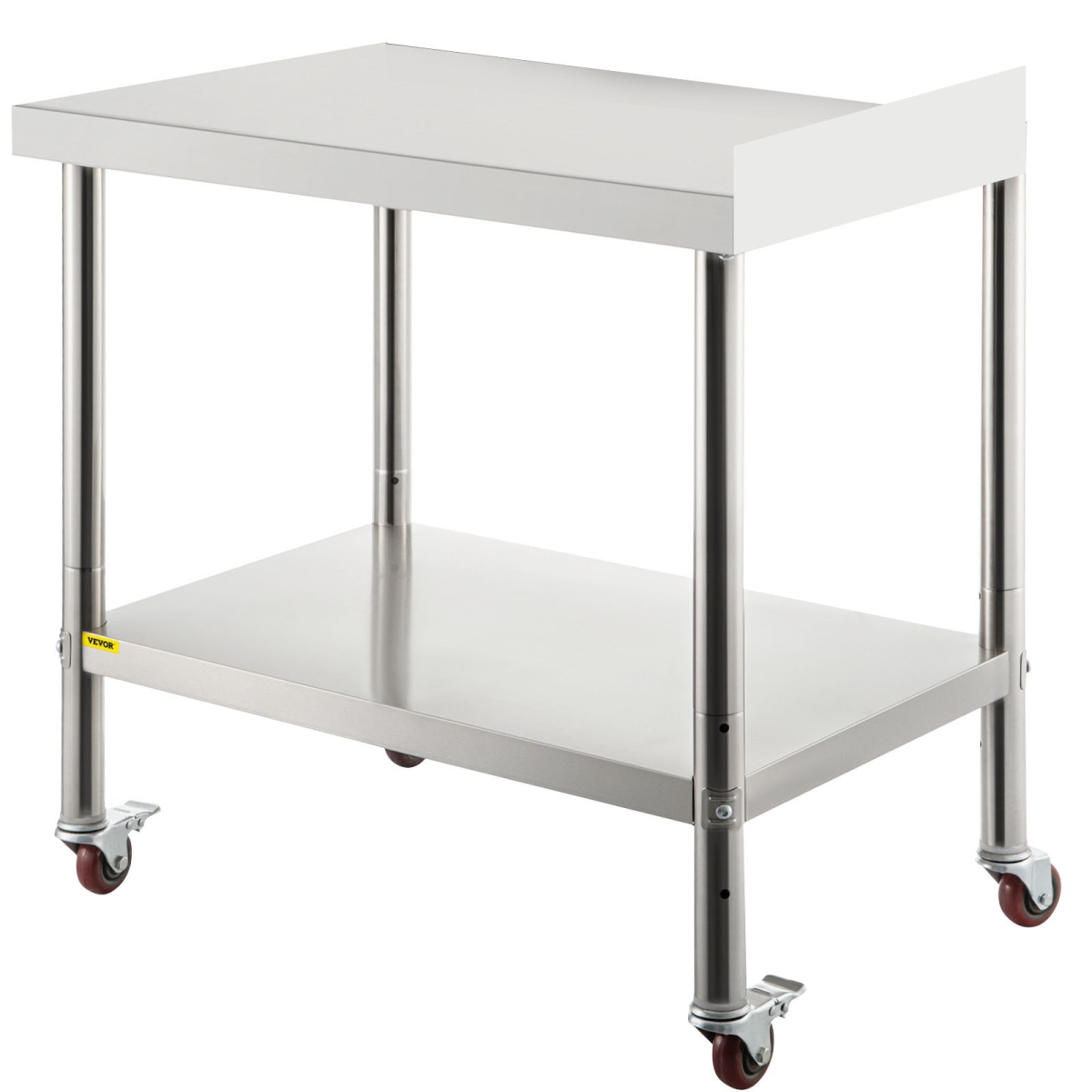 Picture of Vevor BXGYDGZ152435ZO2OV0 24 x 15 x 35 in. Stainless Steel Prep Table