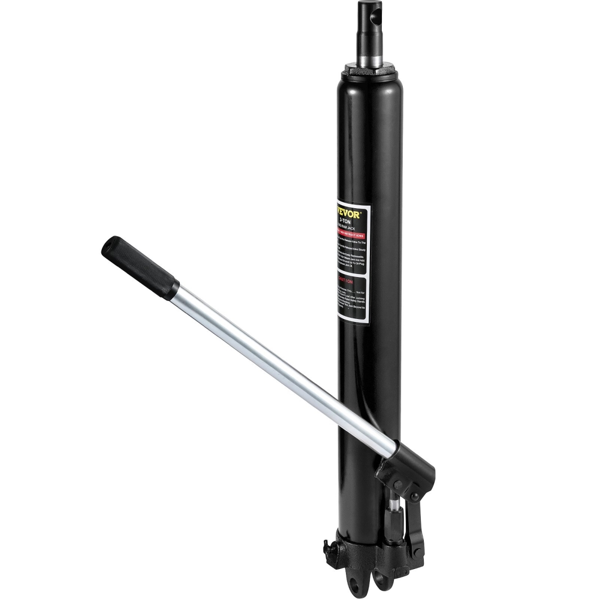 ZGYYQJDHSDG3T08KDV0 3 Tons 6600 lbs Hydraulic Long Ram Jack, Black