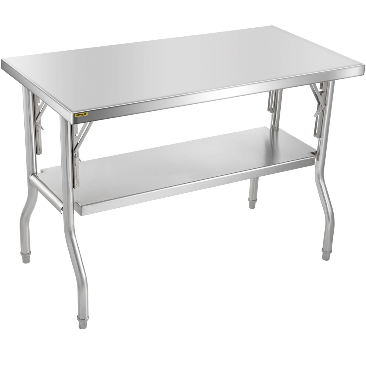 CFGZT48X24YC00001V0 48 x 24 in. Folding Commercial Prep Table -  Vevor