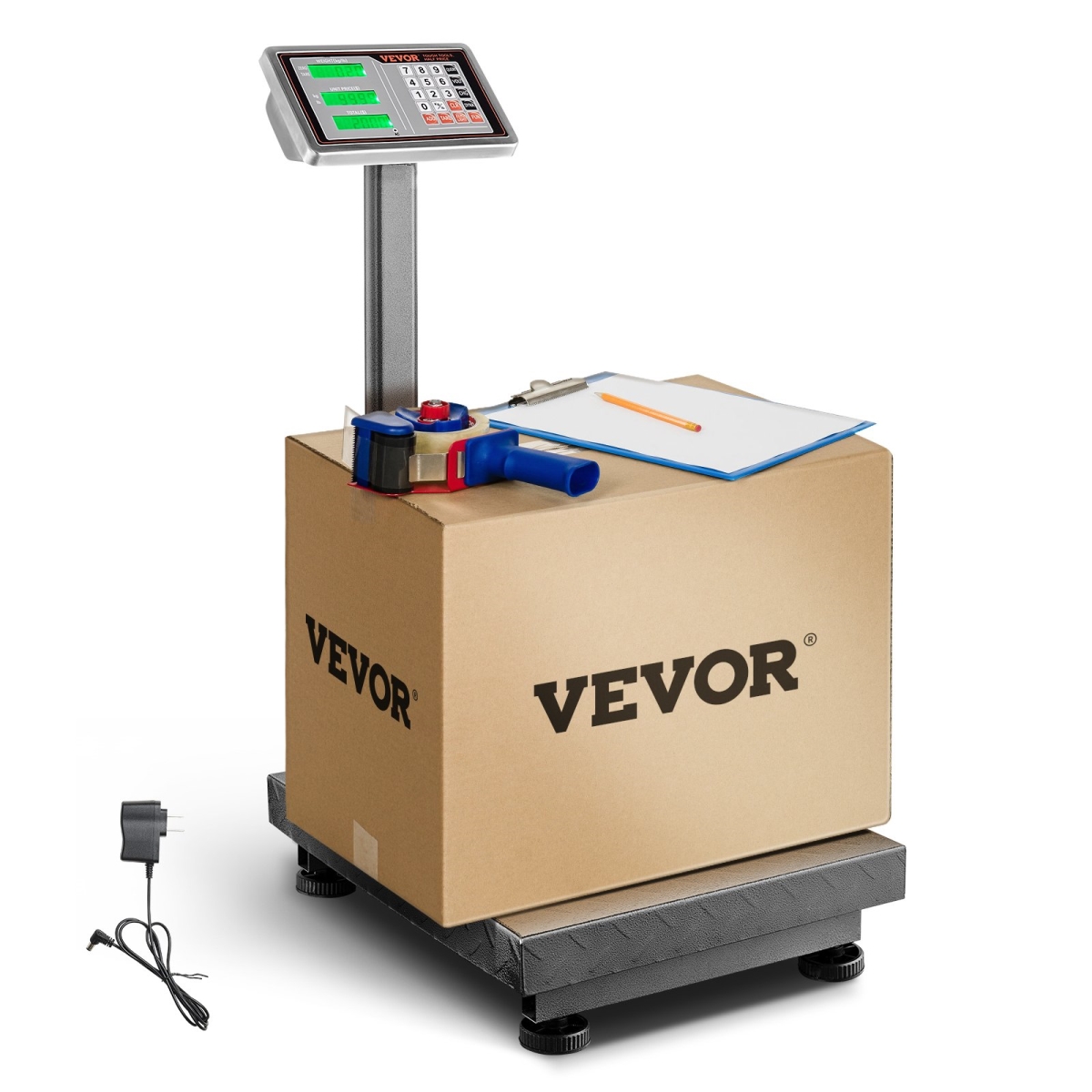 Picture of Vevor YTSYSCYXBDG16OGS7V5 600 lbs Computing Digital Platform Scale