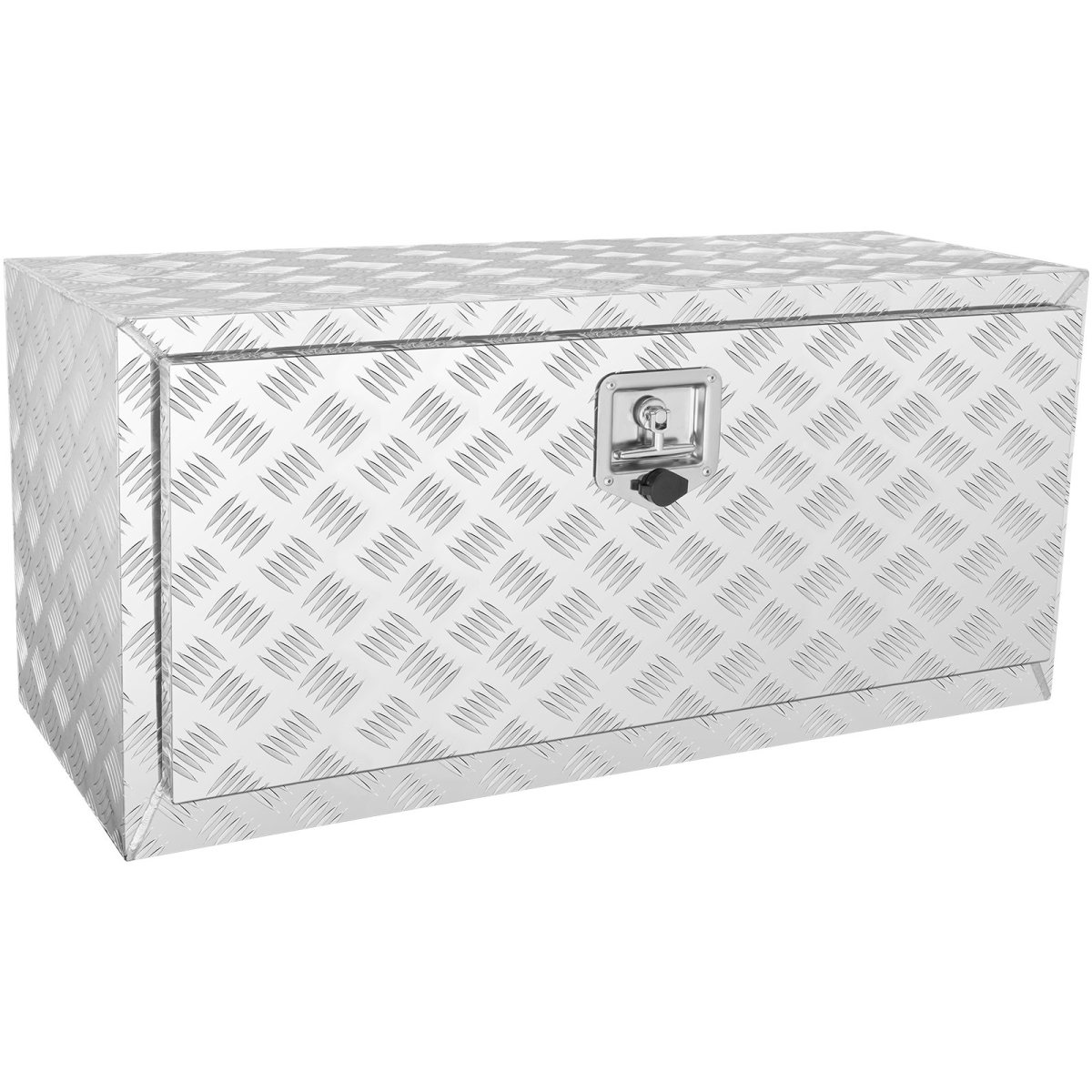 CDK361718INCHPTVPV0 36 x 17 x 18 in. Heavy Duty Aluminum Diamond Plate Tool Truck Box with Lock & Keys