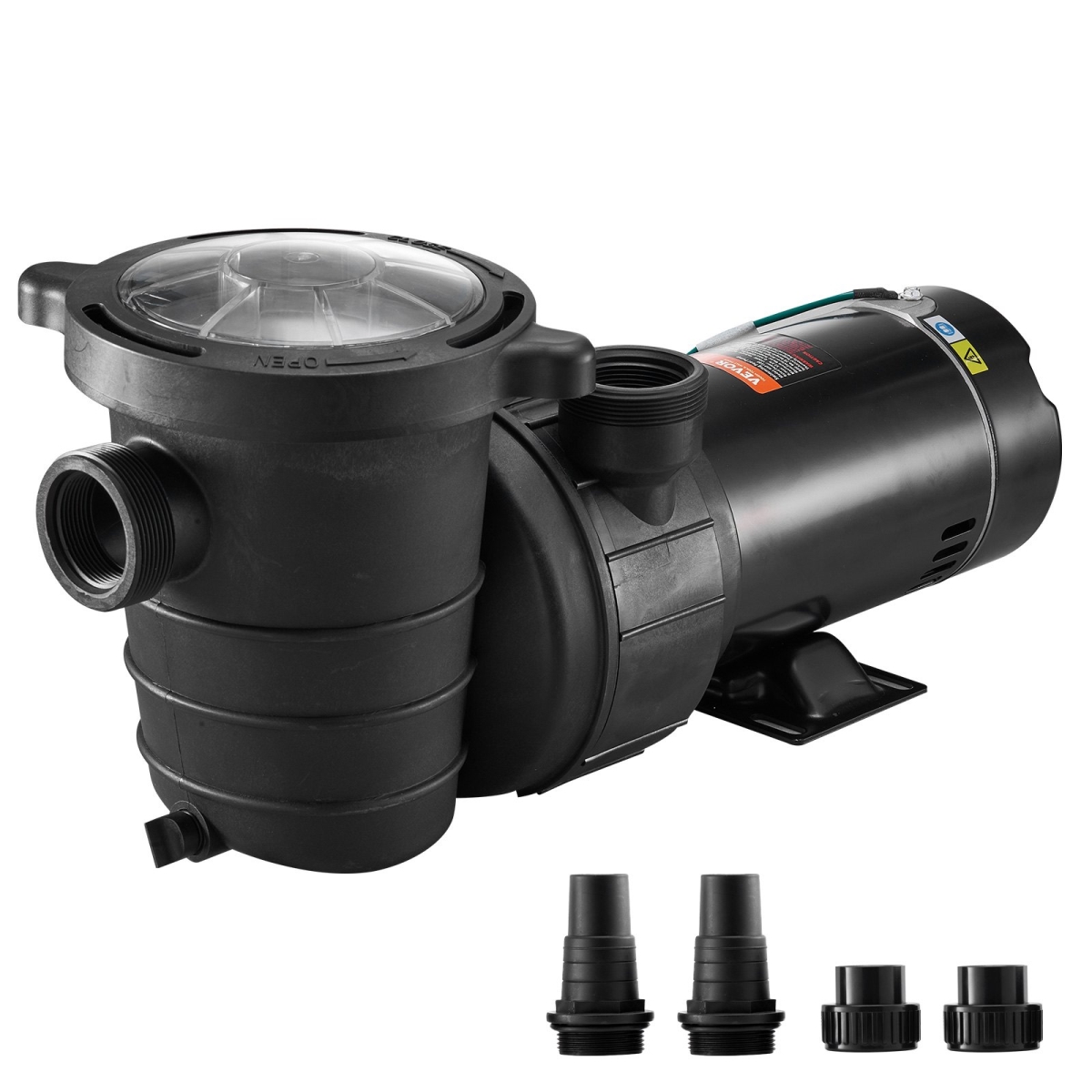 Swimming Pool Pump Above Ground Pool Pump 2 HP 90 GPH w/ Strainer