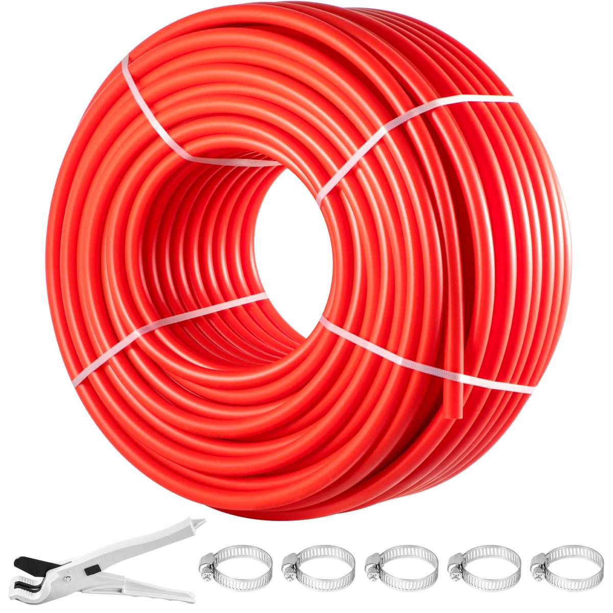1 in. x 500 ft. Flexible PEX Water Line for RV Sewer Hose, Red