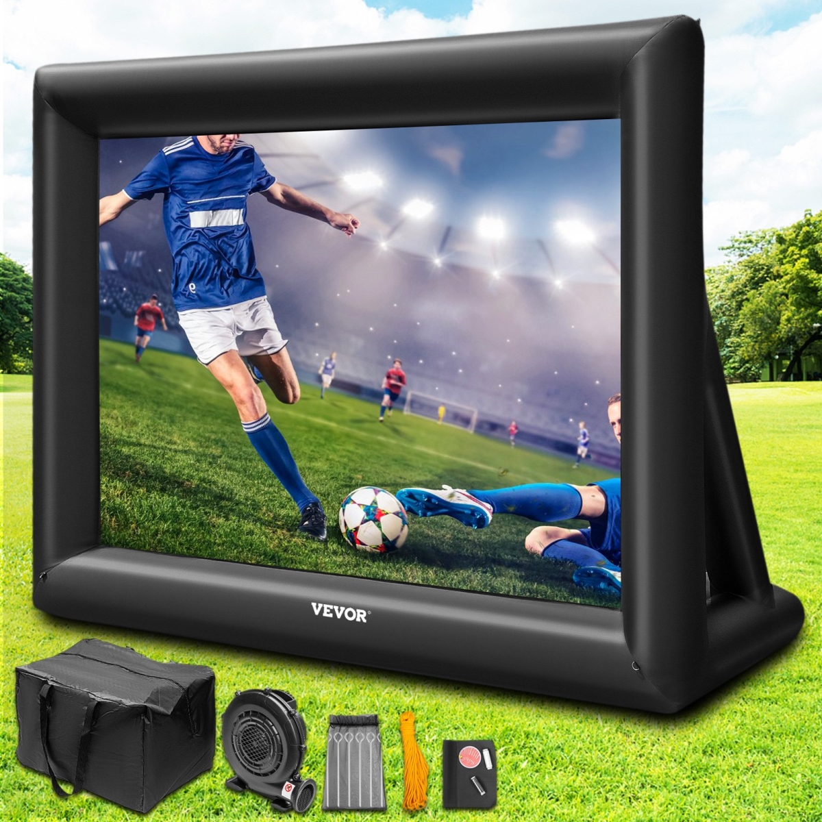 Picture of Vevor QTYPS20FT110V32ESV1 20 ft. Inflatable Movie Screen 20 ft. Inflatable Projector Screen
