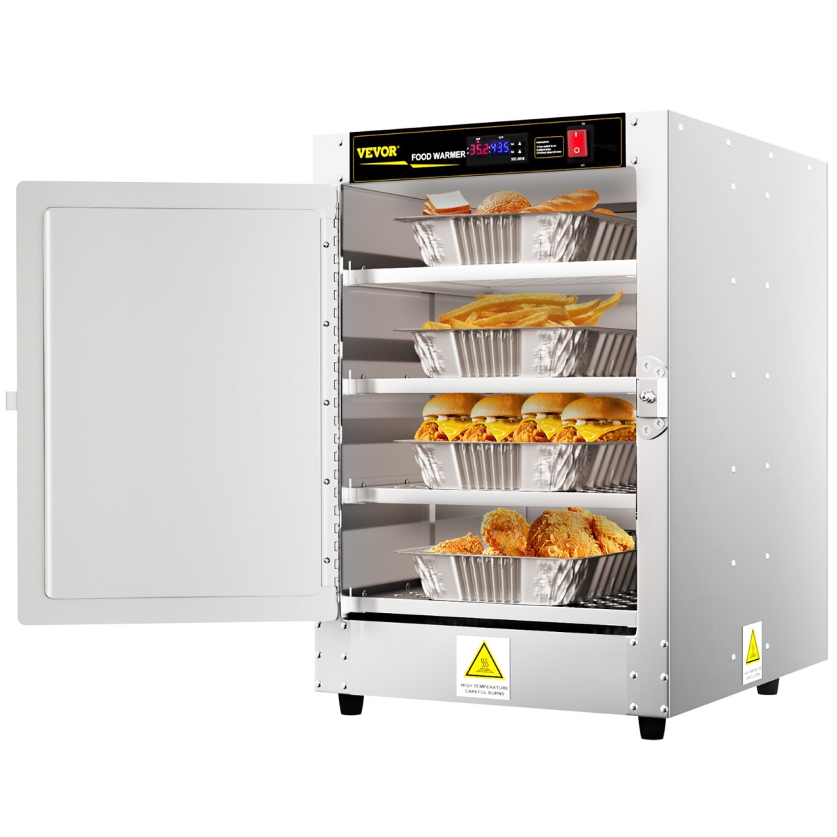 Picture of Vevor BWJLMCNA110VAASYAV1 16 x 22 x 24 in. Hot Box Food Warmer Concession Warmer with Water Tray