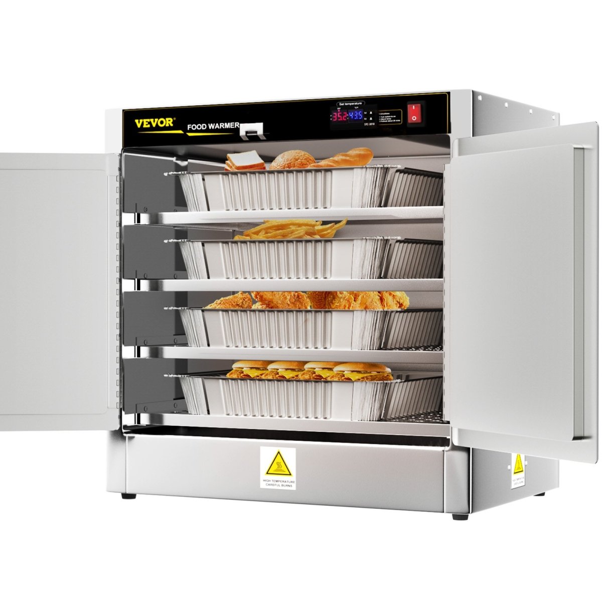 Picture of Vevor BWJLCMC4110VEYT2XV1 25 x 15 x 24 in. Hot Box Food Concession Warmer with Water Tray