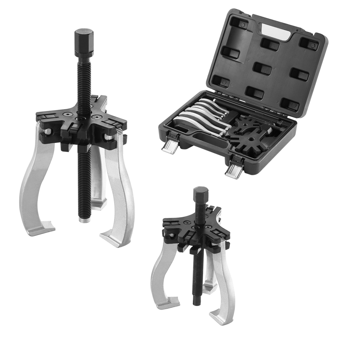 3 & 7 in. 3 Jaw Gear Bearing Flywheel Pulley Removal Bearing Puller - 2 Piece