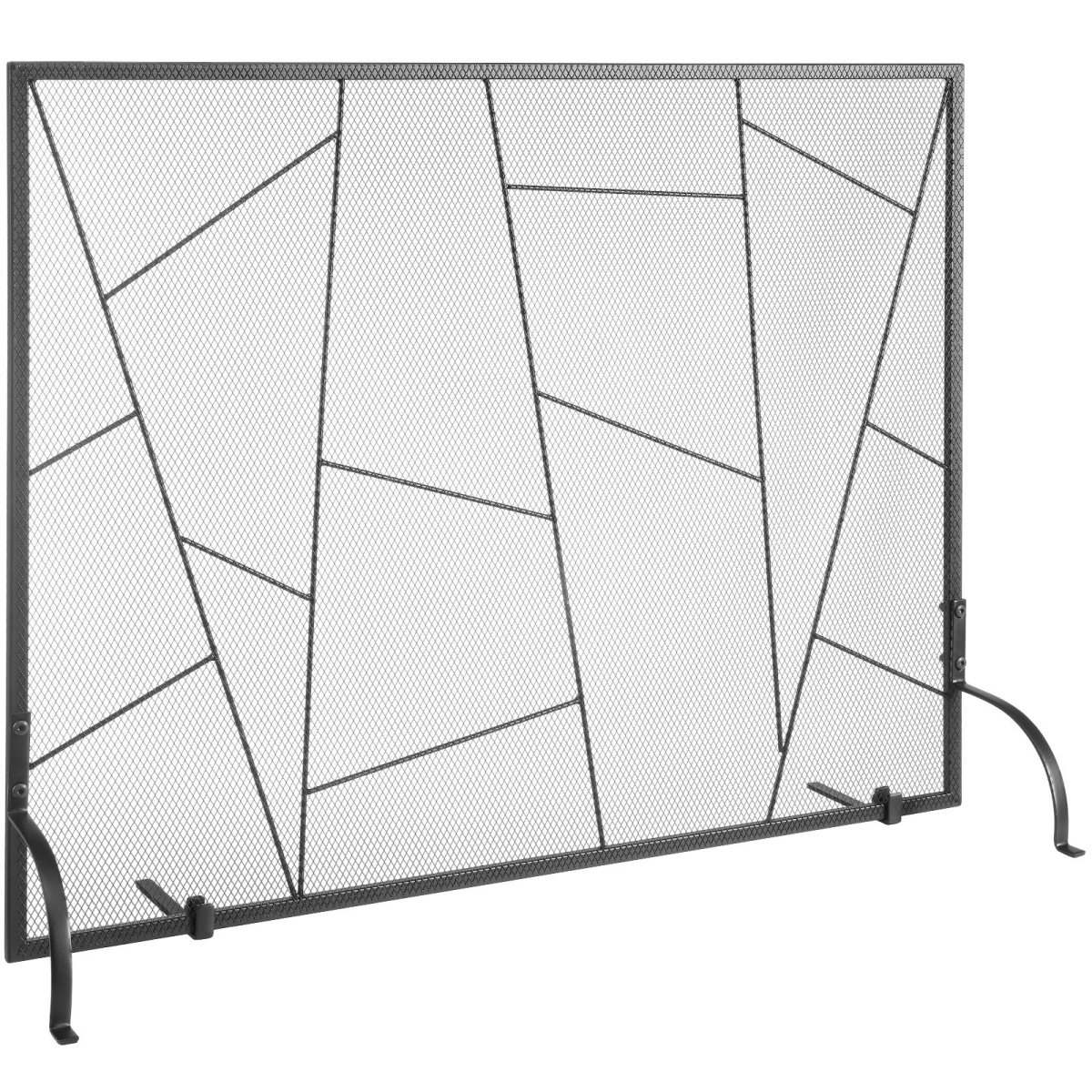 Picture of Vevor BLMHSJY3545I7H0S1V0 35.6 x 28.4 in. Sturdy Iron Mesh Fireplace Screen Spark Guard Cover
