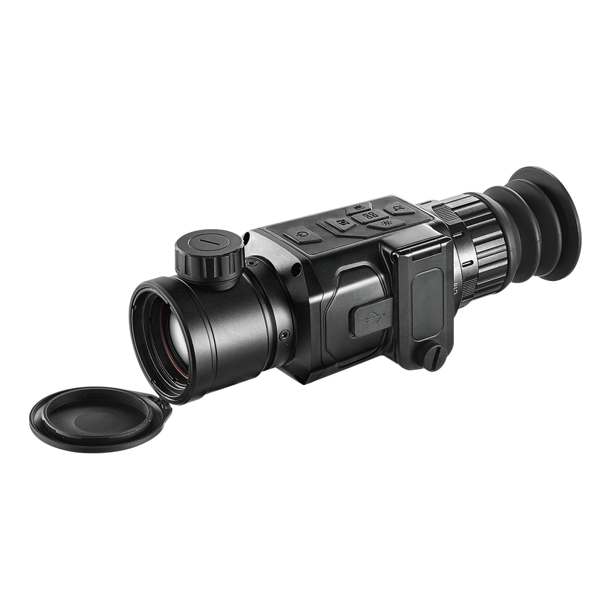 KDSRCXY38428QX64EV9 1X -8X Zoom 0.39 in. OLED Screen Thermal Imager Monocular Hunting Imaging Telescope -  Vevor