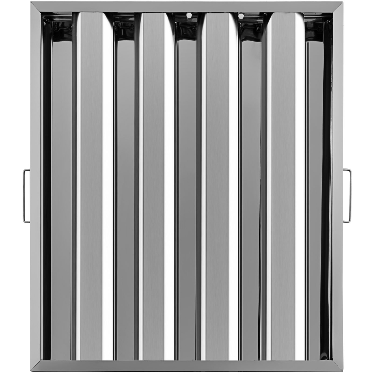 Picture of Vevor YSFLQ6PCS4C20X25YV0 19.5 x 24.5 in. 430 Stainless Steel 4 Grooves Commercial Hood Filters - Pack of 6