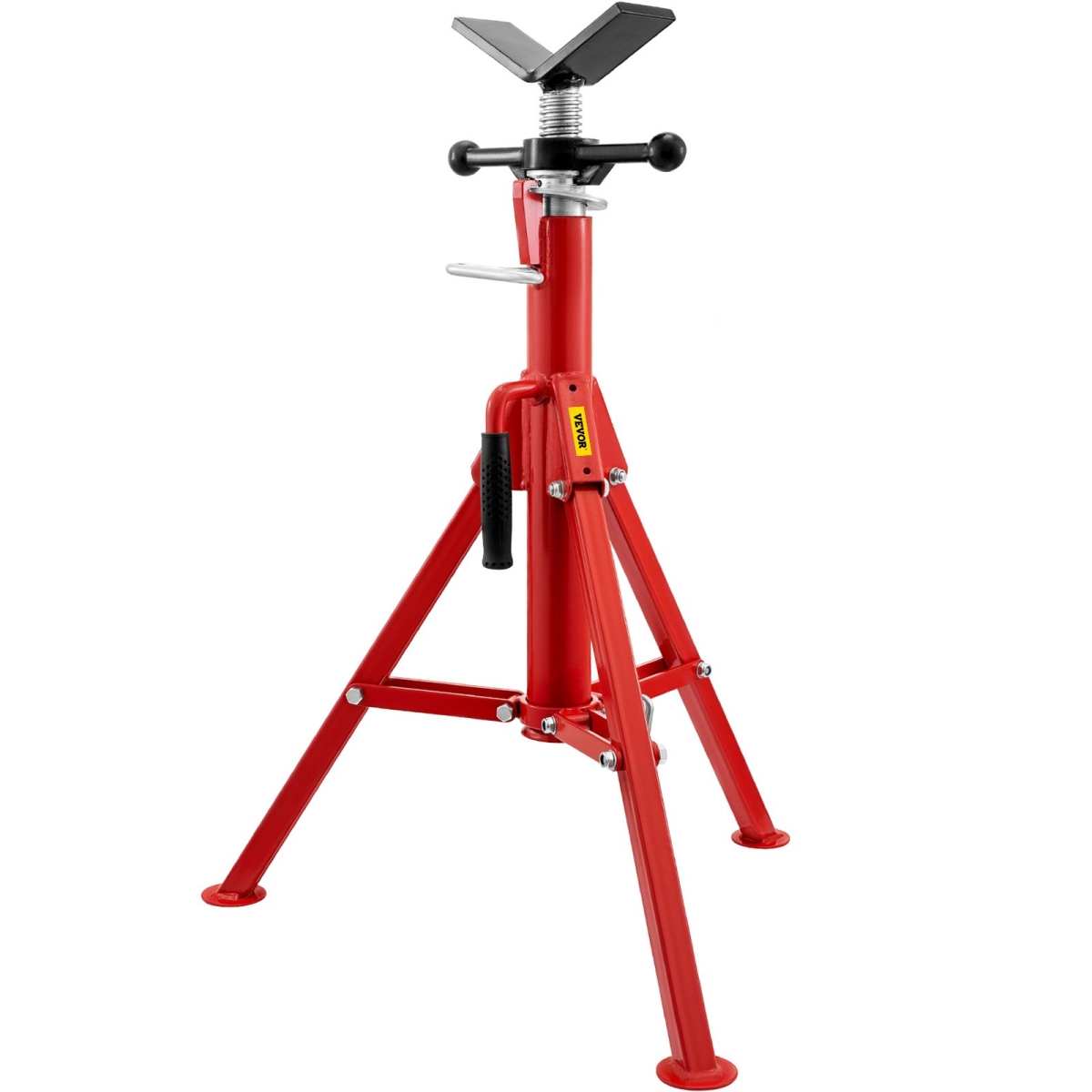 GJ1107BGJ-VX00001V0 0.125 in. 2500 lbs V Roller Head Pipe Stand